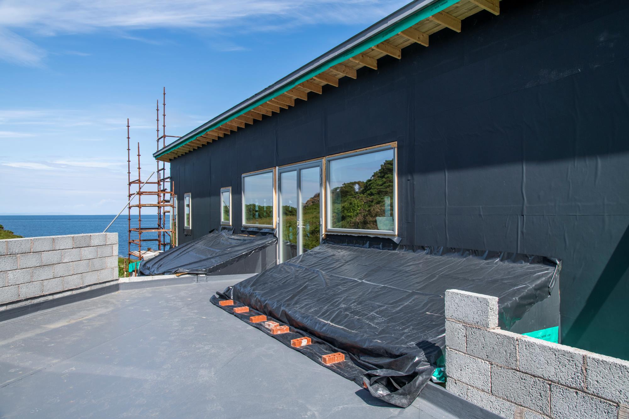 Wraptite UV på bygning