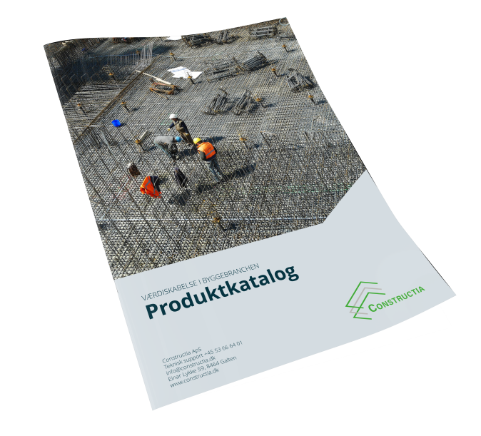 Produkt katelog Constructia Produktkatalog fra Constructia