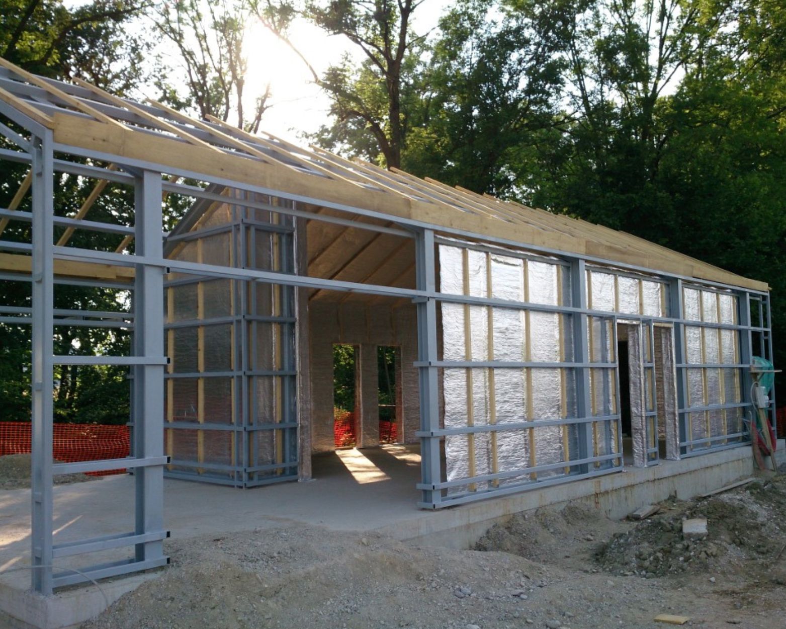 EKOshield Pro monteret i rum