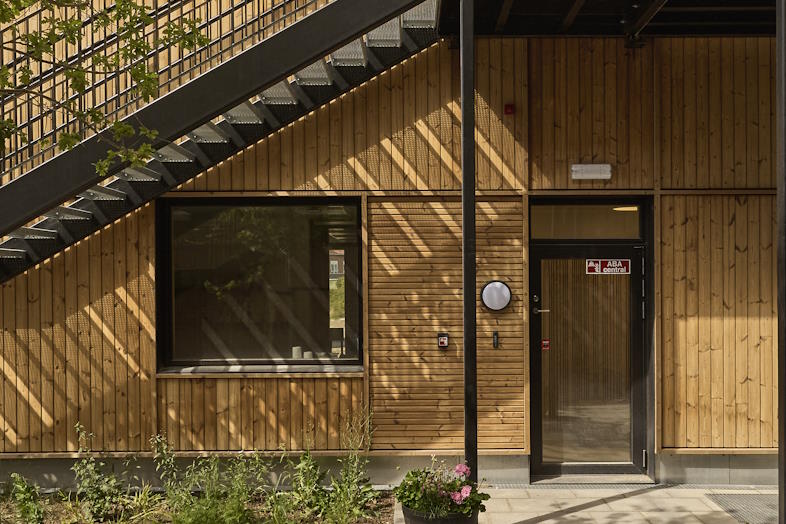 Facaden på Troldebo